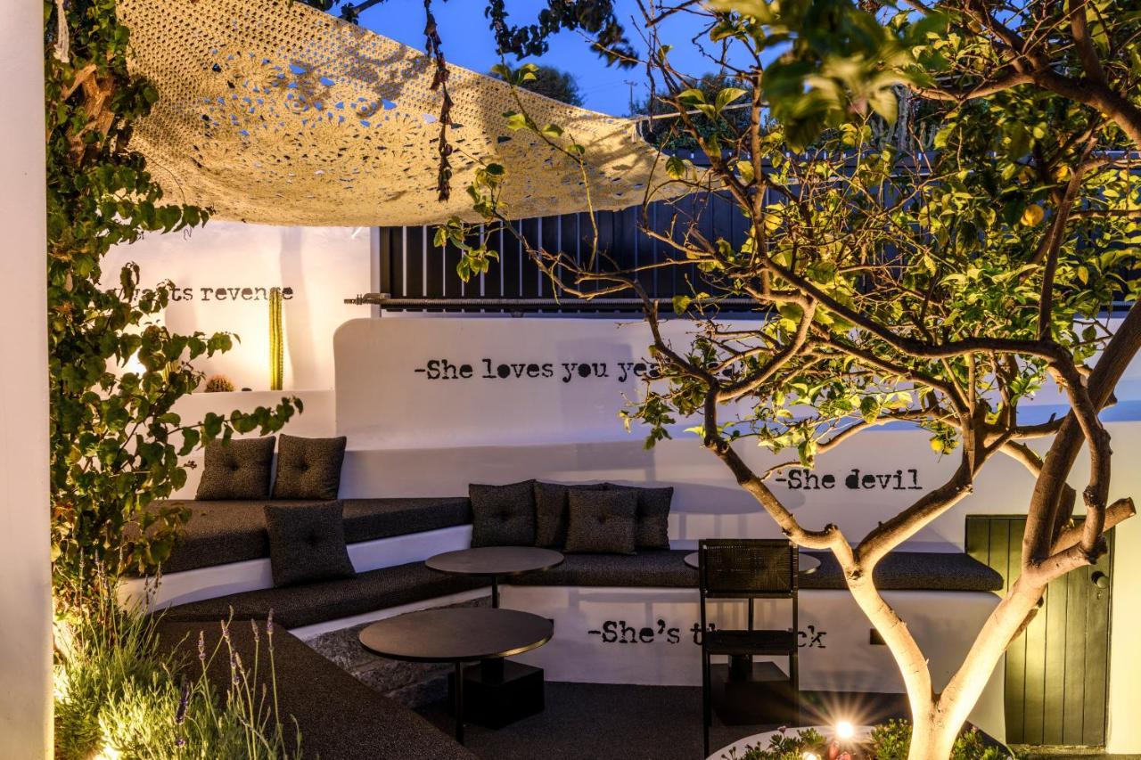 She Mykonos Boutique Hotel Mykonos Town Eksteriør bilde